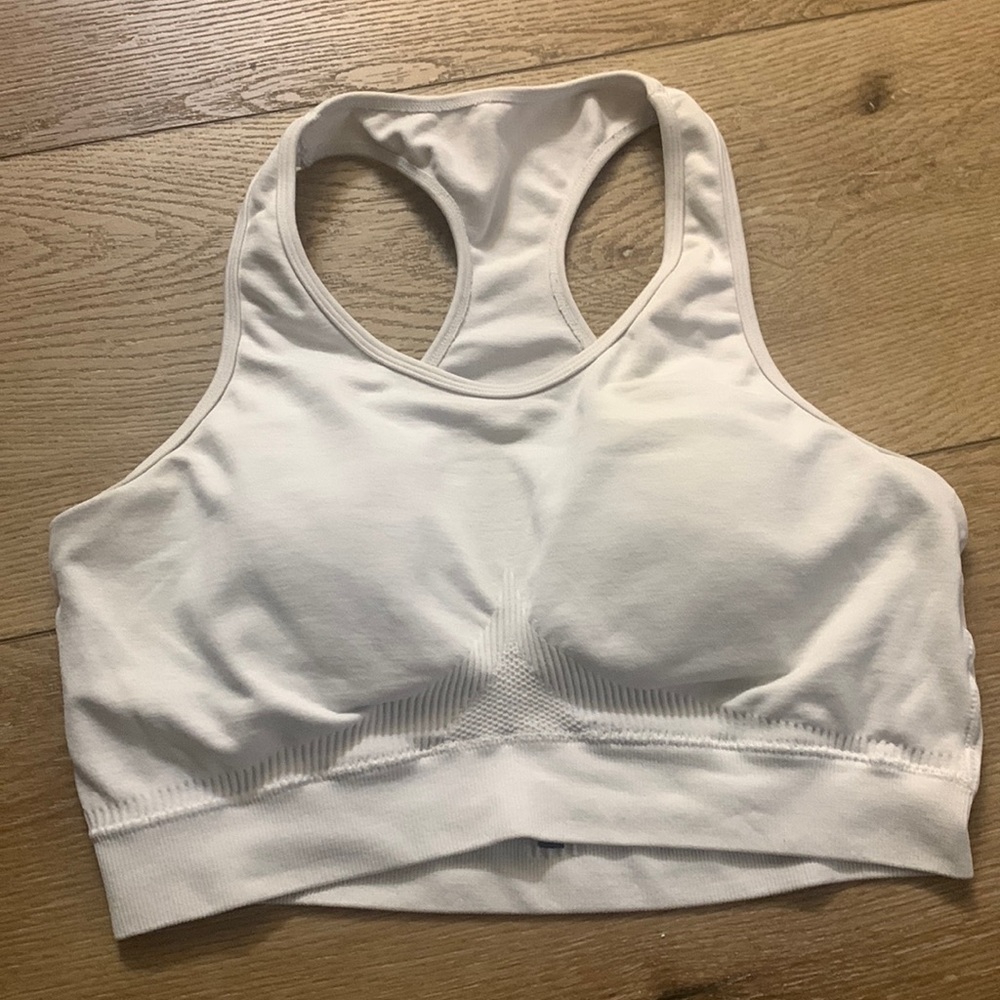 White alphalete top